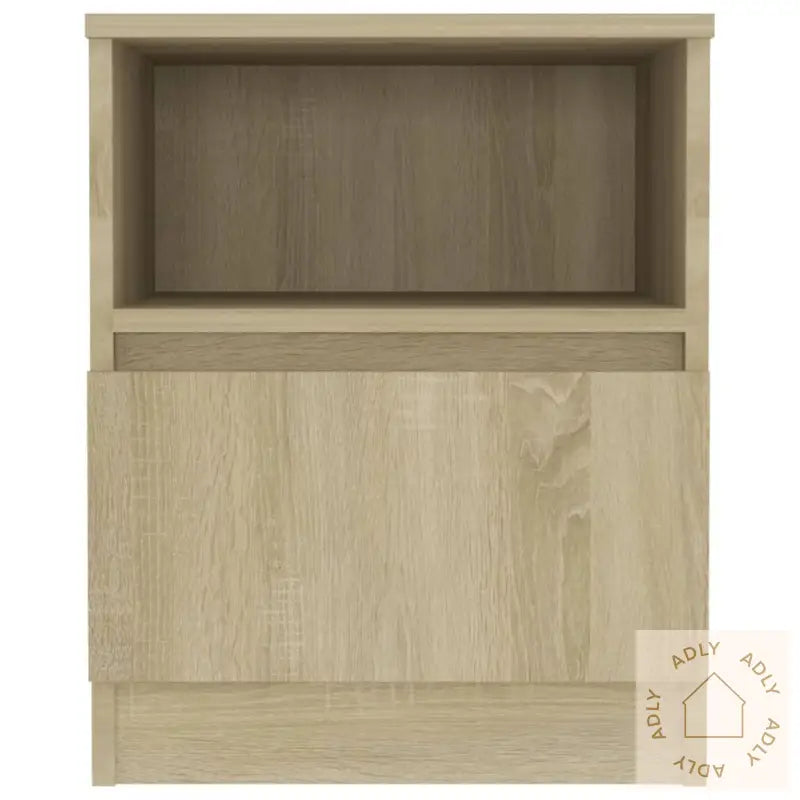 Nattbord 2 Stk Sonoma Eik 40X40X50 Cm Konstruert Tre