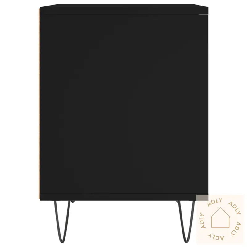 Nattbord 2 Stk Svart 40X35X50 Cm Konstruert Tre