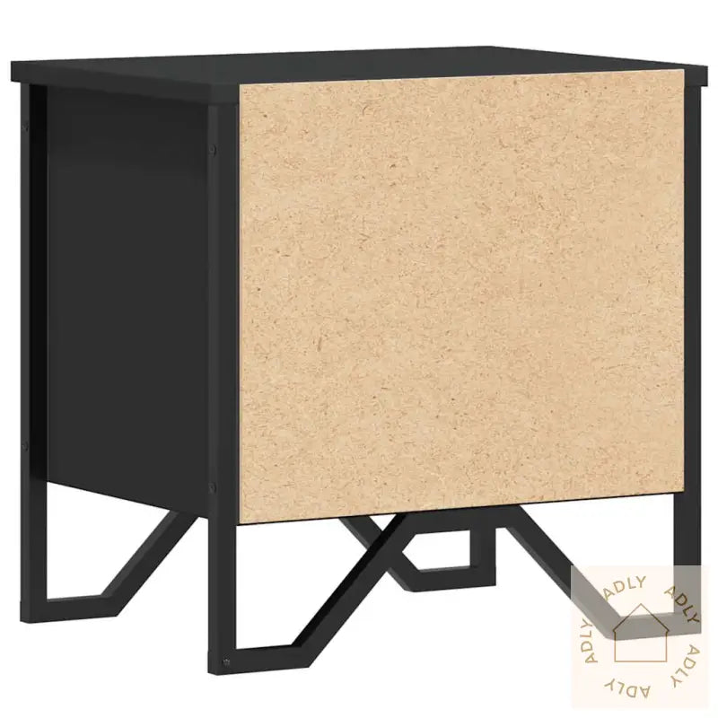 Nattbord Svart 40X30X40 Cm Sponplate