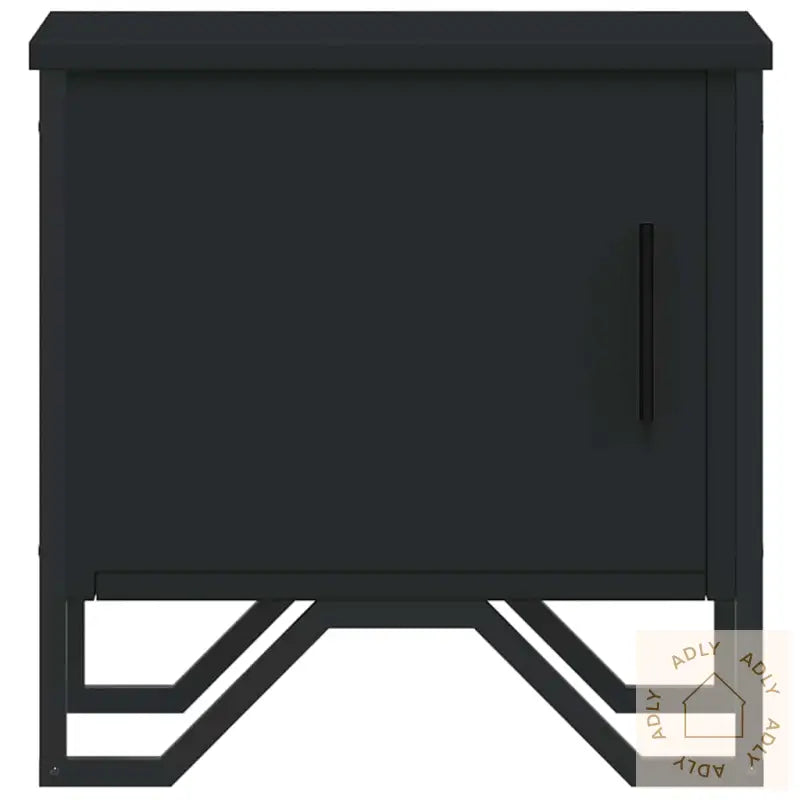Nattbord Svart 40X30X40 Cm Sponplate