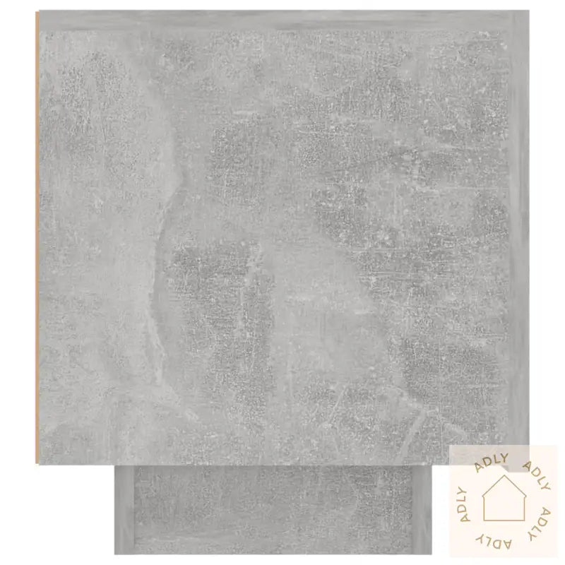 Nattbord Betonggrå 100X35X40 Cm Konstruert Tre