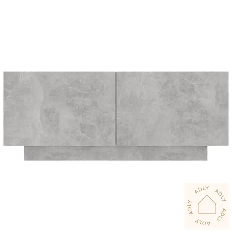 Nattbord Betonggrå 100X35X40 Cm Konstruert Tre