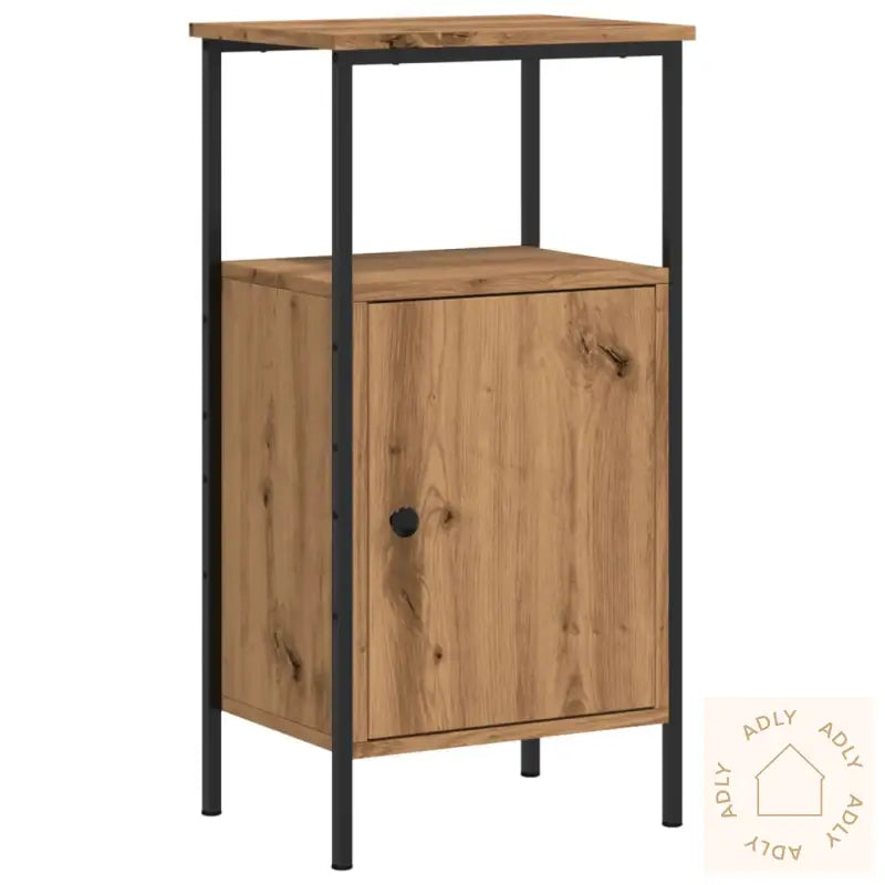 Nattbord 2 Stk Artisan Eik 41X31X80 Cm Konstruert Tre