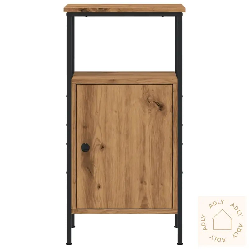 Nattbord 2 Stk Artisan Eik 41X31X80 Cm Konstruert Tre