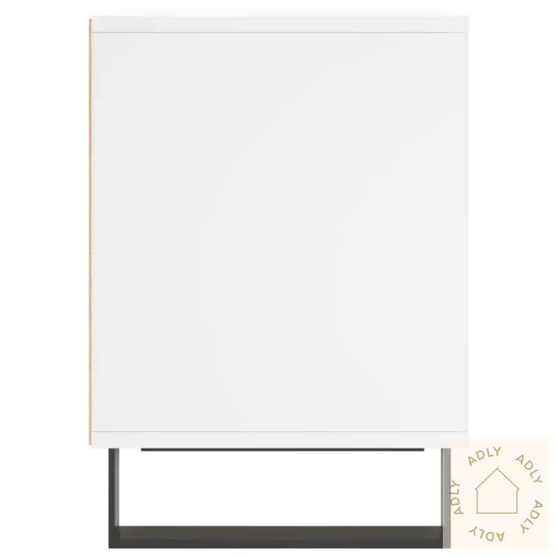Nattbord 2 Stk Hvit 40X35X50 Cm Konstruert Tre