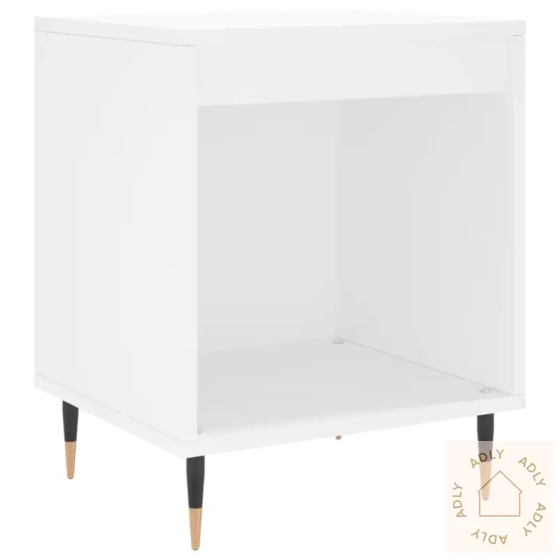 Nattbord 2 Stk Hvit 40X35X50 Cm Konstruert Tre