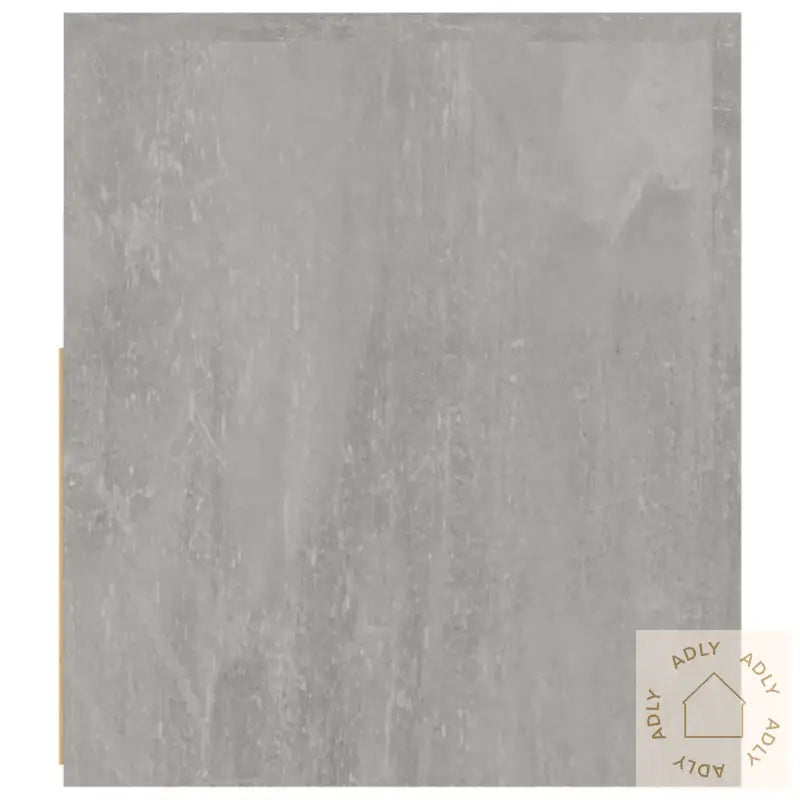 Nattbord Med Led 2 Stk Betonggrå 60X35X40 Cm