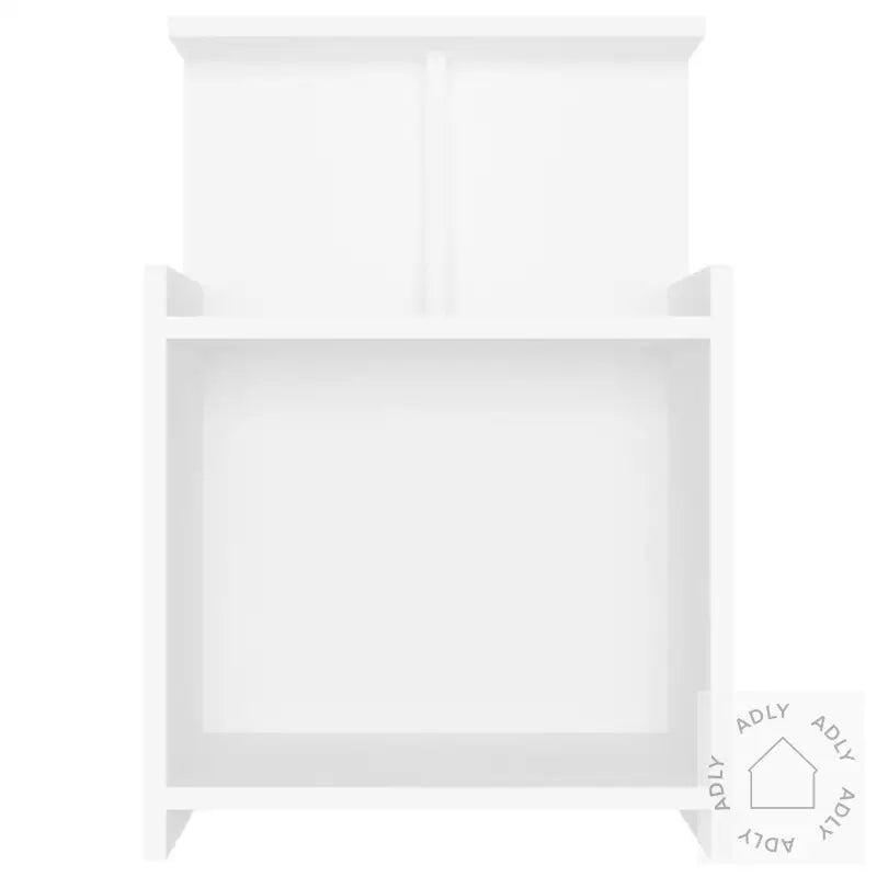 Nattbord 2 Stk Hvit 40X35X60 Cm Konstruert Tre