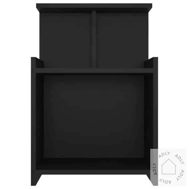 Nattbord 2 Stk Svart 40X35X60 Cm Konstruert Tre