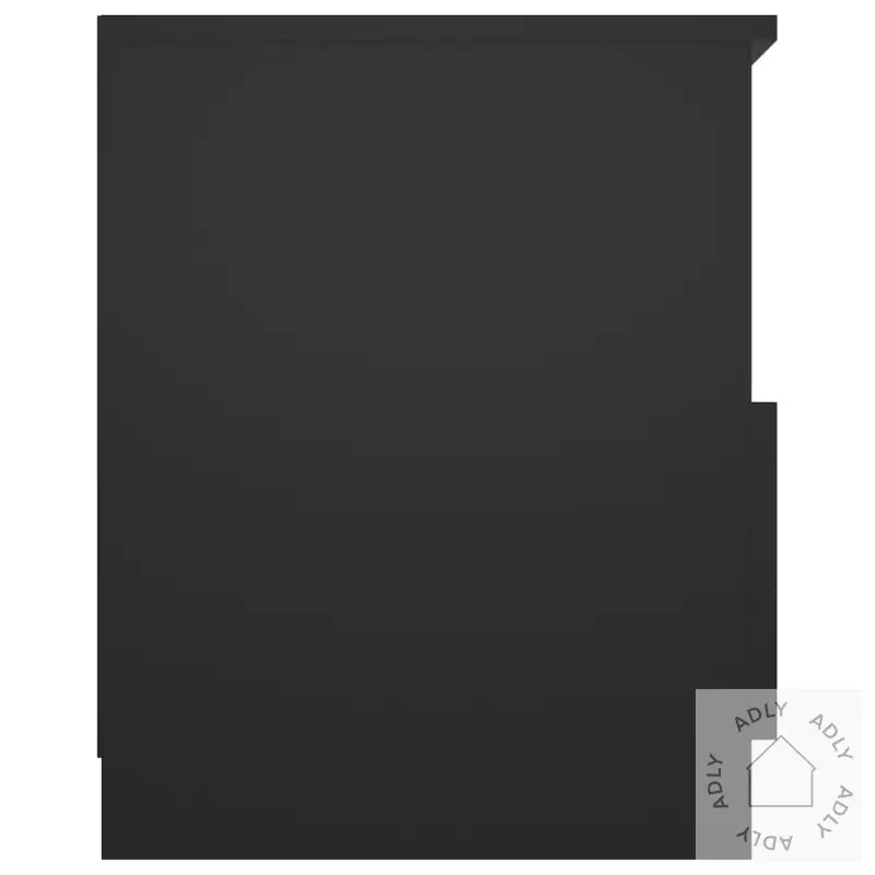 Nattbord Svart 40X40X50 Cm Konstruert Tre