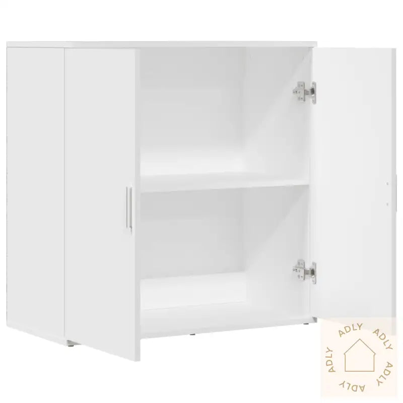 Skjenk Hvit 79X38X80 Cm Konstruert Tre