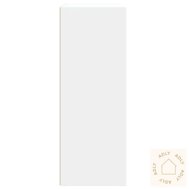 Skjenker 2 Stk Hvit 60X31X84 Cm Konstruert Tre