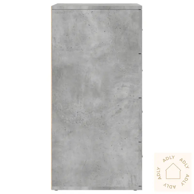 Skjenker 2 Stk Betonggrå 60X39X80 Cm Konstruert Tre