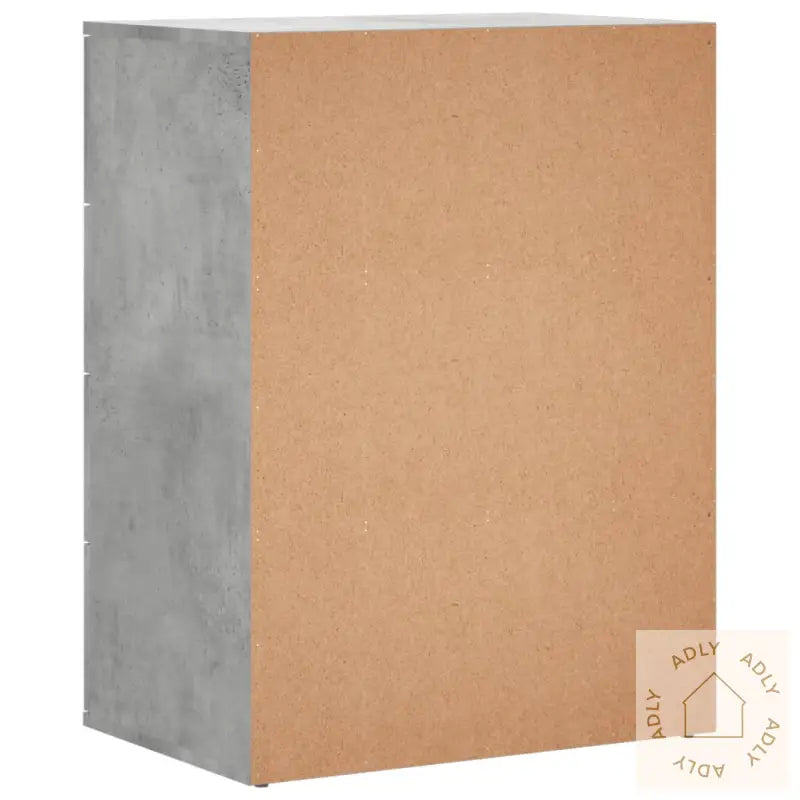 Skjenker 2 Stk Betonggrå 60X39X80 Cm Konstruert Tre