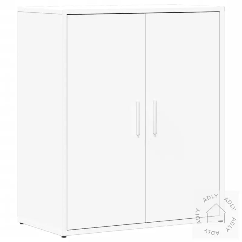 Skjenker 2 Stk Hvit 60X31X70 Cm Konstruert Tre