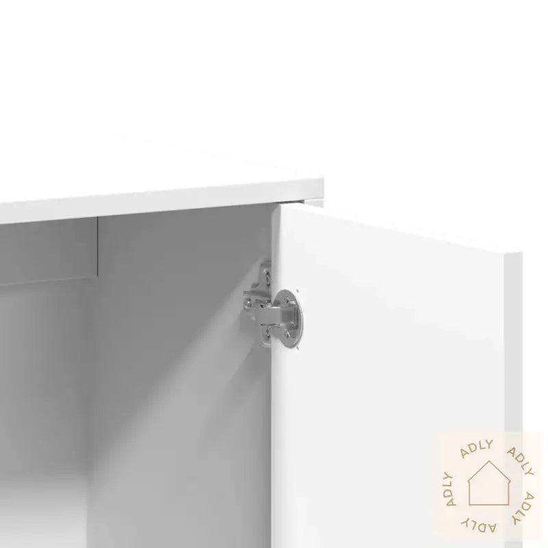 Skjenker 2 Stk Hvit 60X31X70 Cm Konstruert Tre