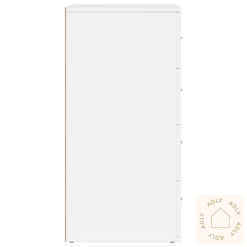 Skjenk Hvit 60X39X80 Cm Konstruert Tre
