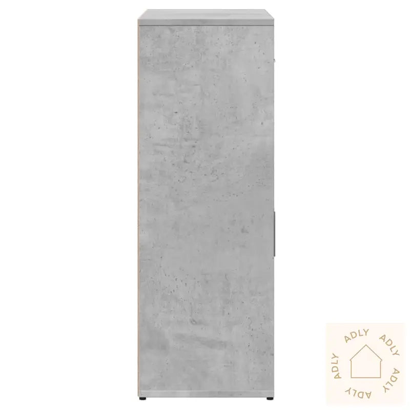 Skjenker 2 Betonggrå 60X30X84 Cm Konstruert Tre