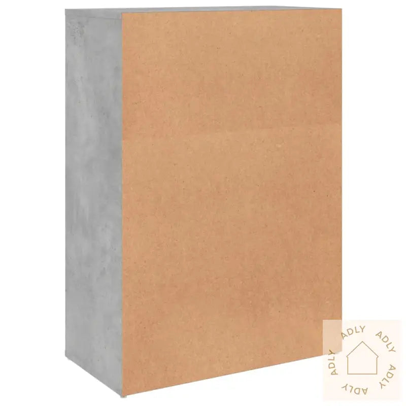 Skjenker 2 Stk Betonggrå 60X31X84 Cm Konstruert Tre