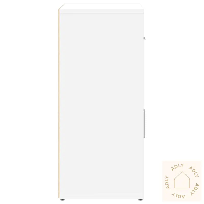 Skjenker 2 Hvit 60X31X70 Cm Konstruert Tre