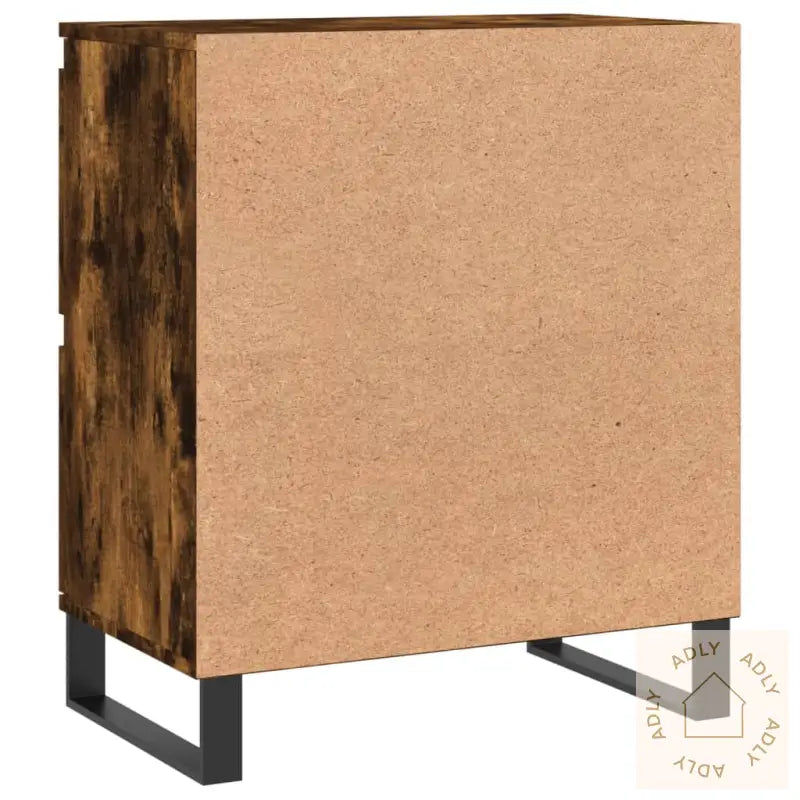 Skjenk Røkt Eik 60X35X70 Cm Konstruert Tre