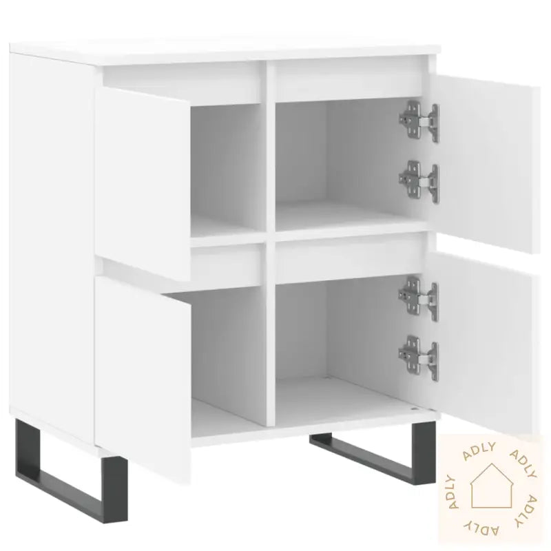 Skjenk Hvit 60X35X70 Cm Konstruert Tre