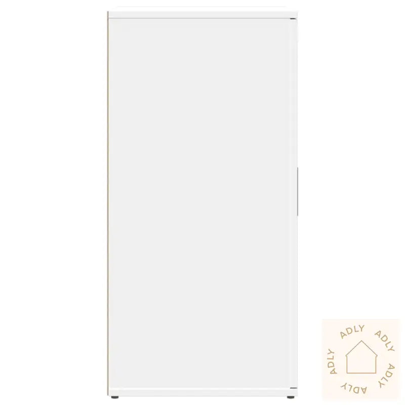 Skjenk Hvit 59X39X80 Cm Konstruert Tre