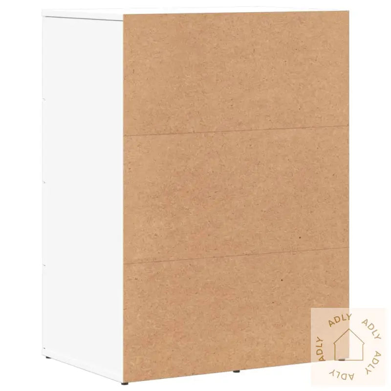 Skjenk Hvit 59X39X80 Cm Konstruert Tre