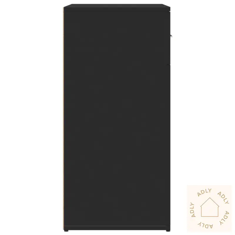 Skjenk Svart 79X38X80 Cm Konstruert Tre