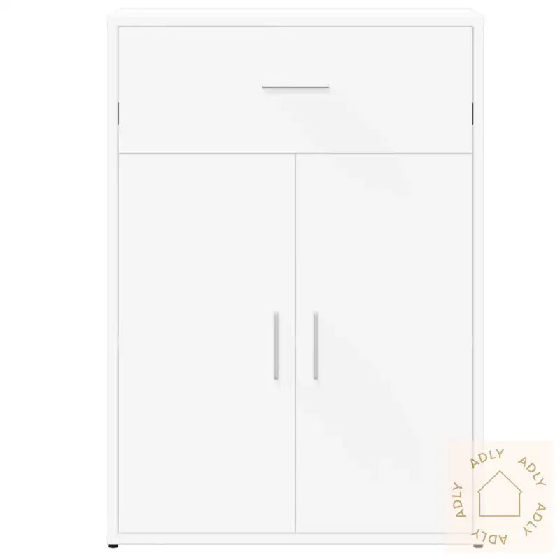 Skjenk Hvit 60X30X84 Cm Konstruert Tre