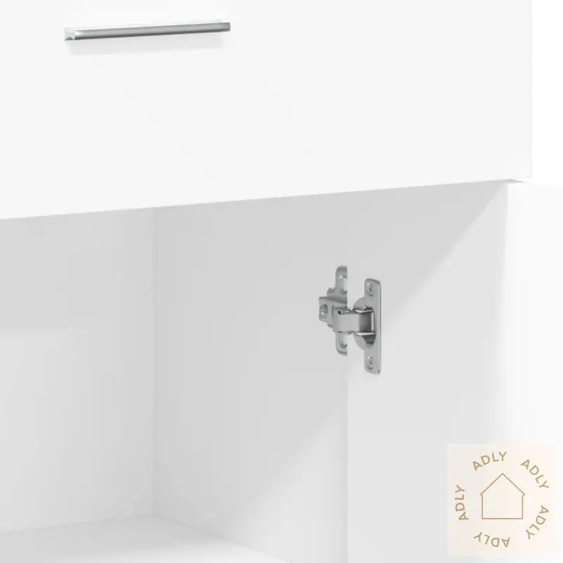 Skjenk Hvit 60X30X84 Cm Konstruert Tre