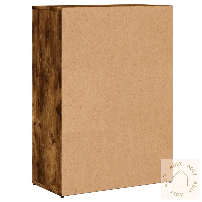 Skjenk Røkt Eik 60X30X84 Cm Konstruert Tre