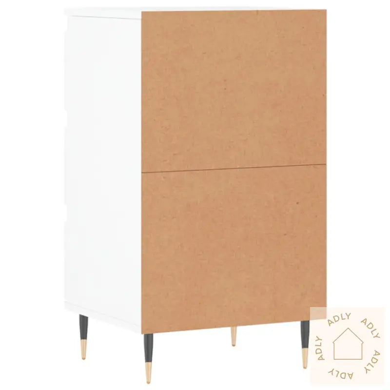 Skjenk Hvit 40X35X70 Cm Konstruert Tre