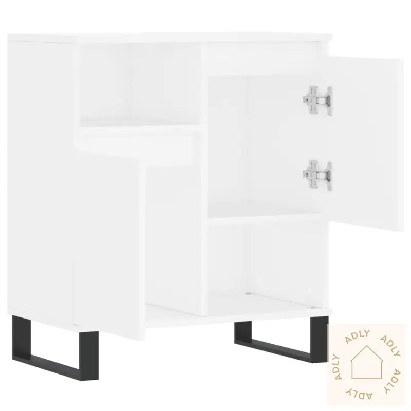 Skjenk Hvit 60X35X70 Cm Konstruert Tre
