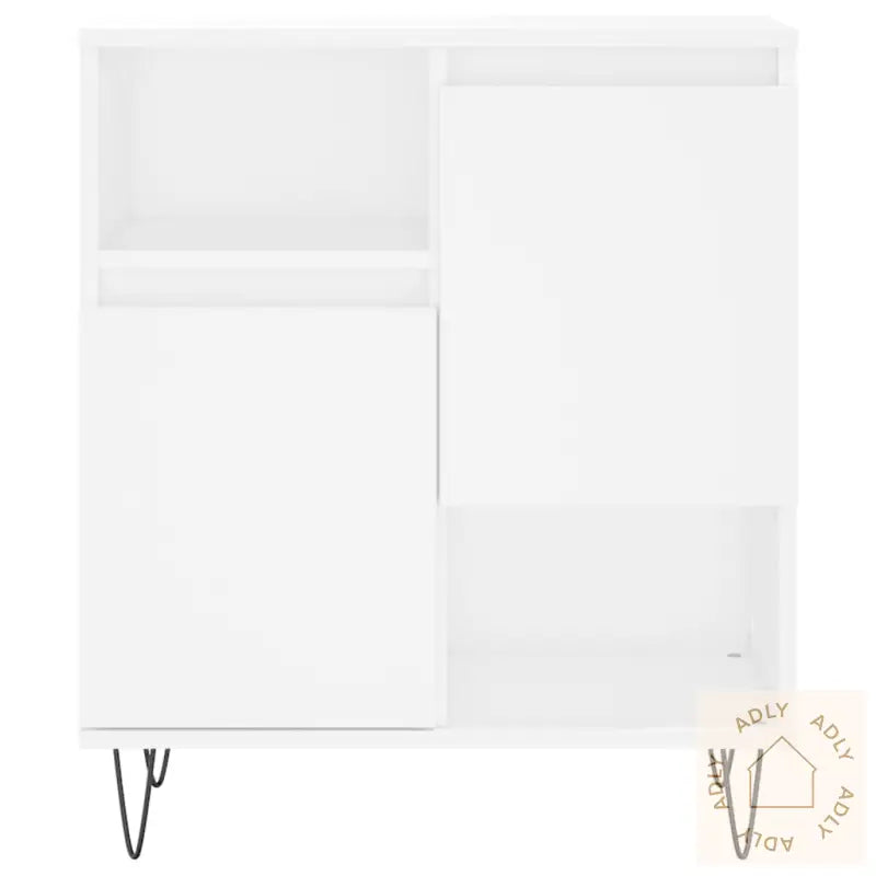 Skjenk Hvit 60X35X70 Cm Konstruert Tre