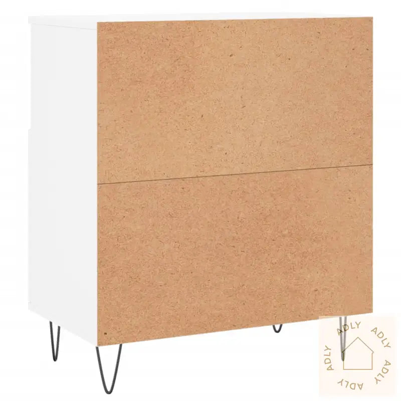 Skjenk Hvit 60X35X70 Cm Konstruert Tre