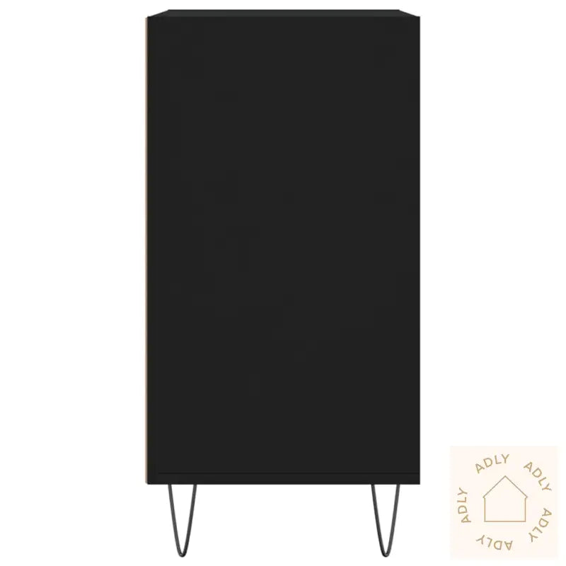 Skjenk Svart 57X35X70 Cm Konstruert Tre