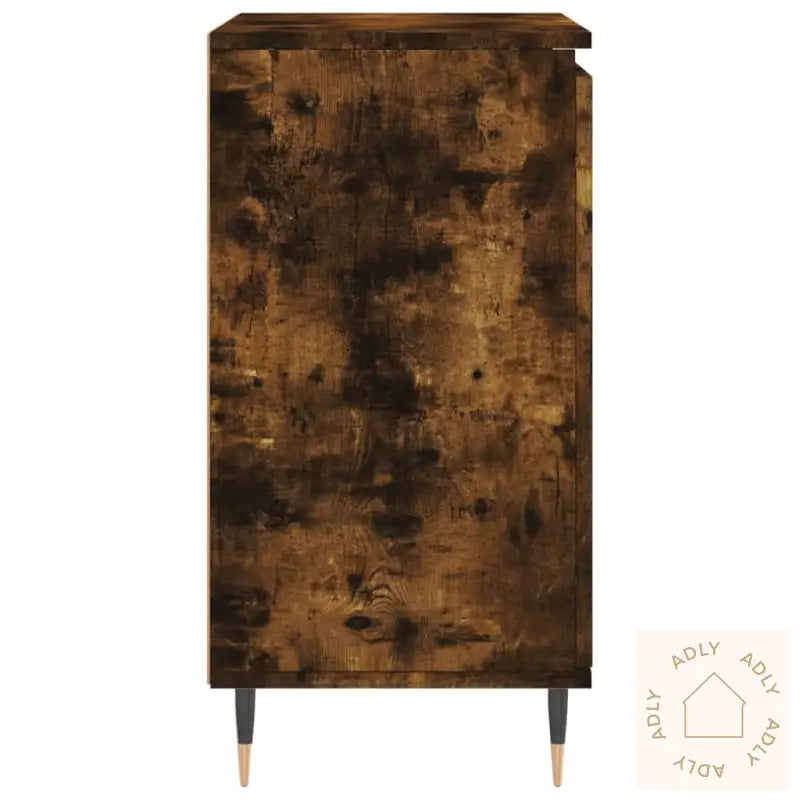 Skjenk Røkt Eik 60X35X70 Cm Konstruert Tre