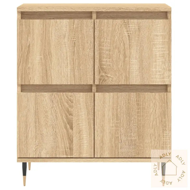 Skjenk Sonoma Eik 60X35X70 Cm Konstruert Tre