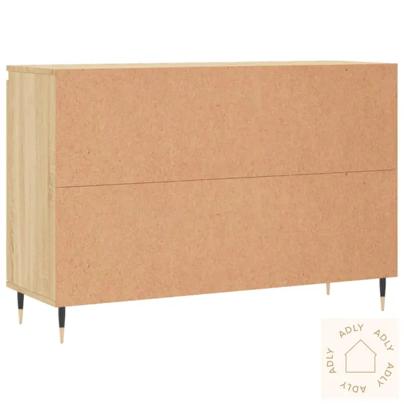 Skjenk Sonoma Eik 104X35X70 Cm Konstruert Tre