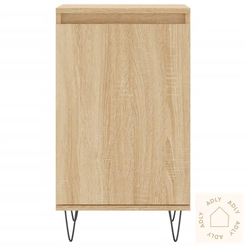 Skjenker 2 Stk Sonoma Eik 40X35X70 Cm Konstruert Tre