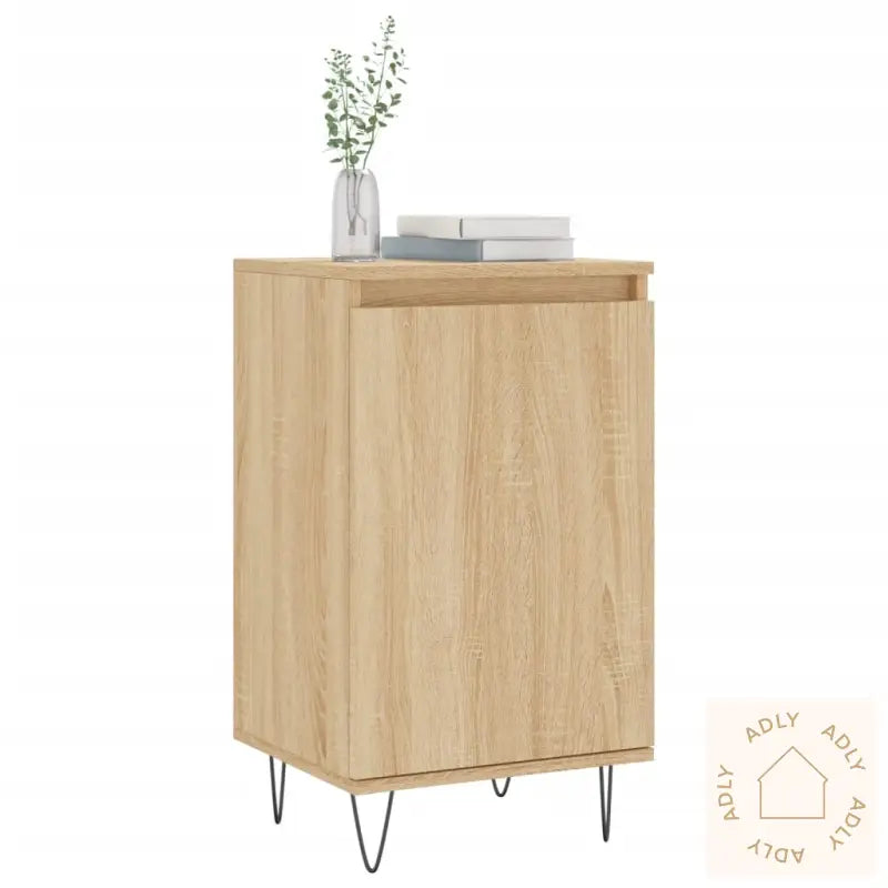 Skjenker 2 Stk Sonoma Eik 40X35X70 Cm Konstruert Tre