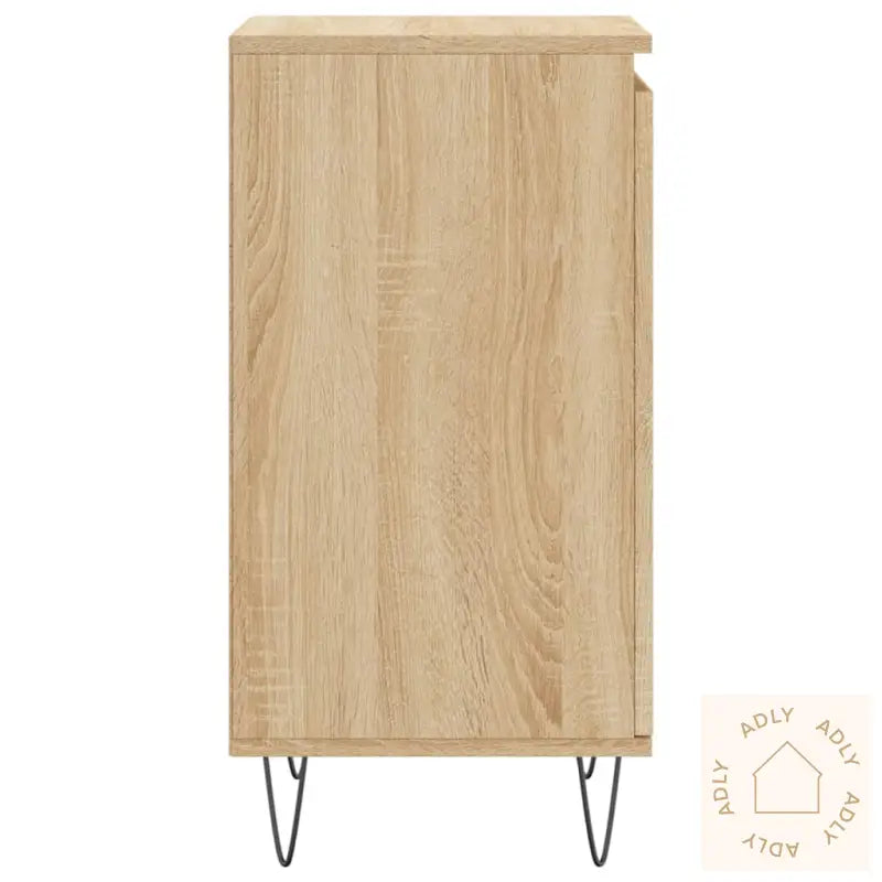 Skjenker 2 Stk Sonoma Eik 40X35X70 Cm Konstruert Tre