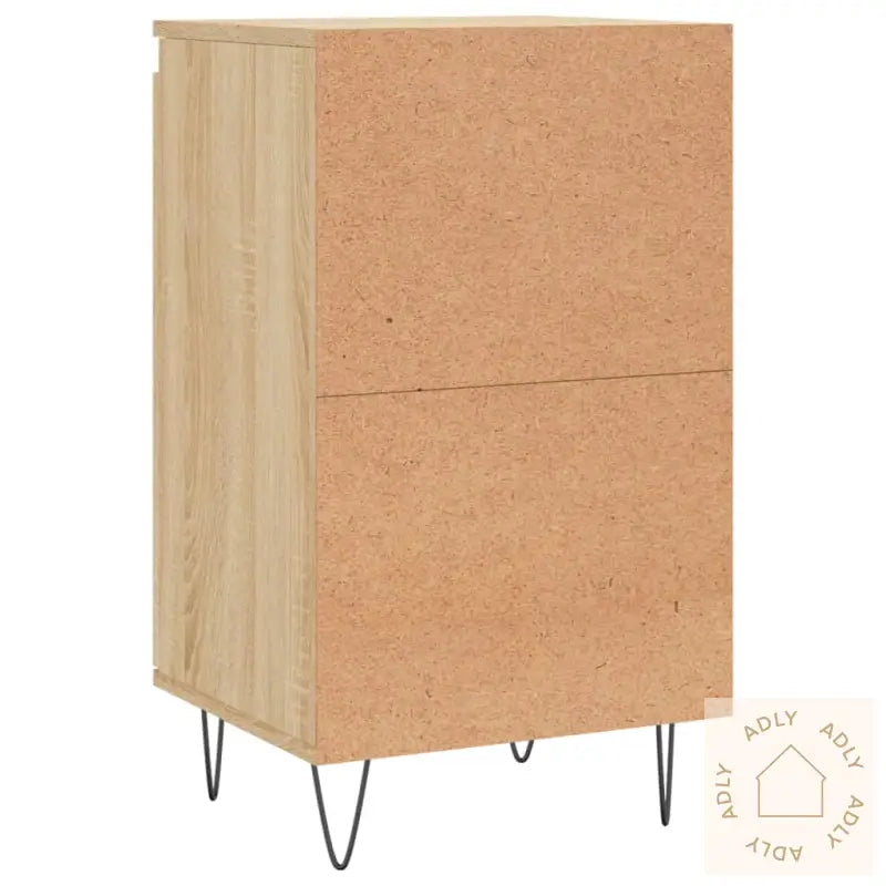 Skjenker 2 Stk Sonoma Eik 40X35X70 Cm Konstruert Tre