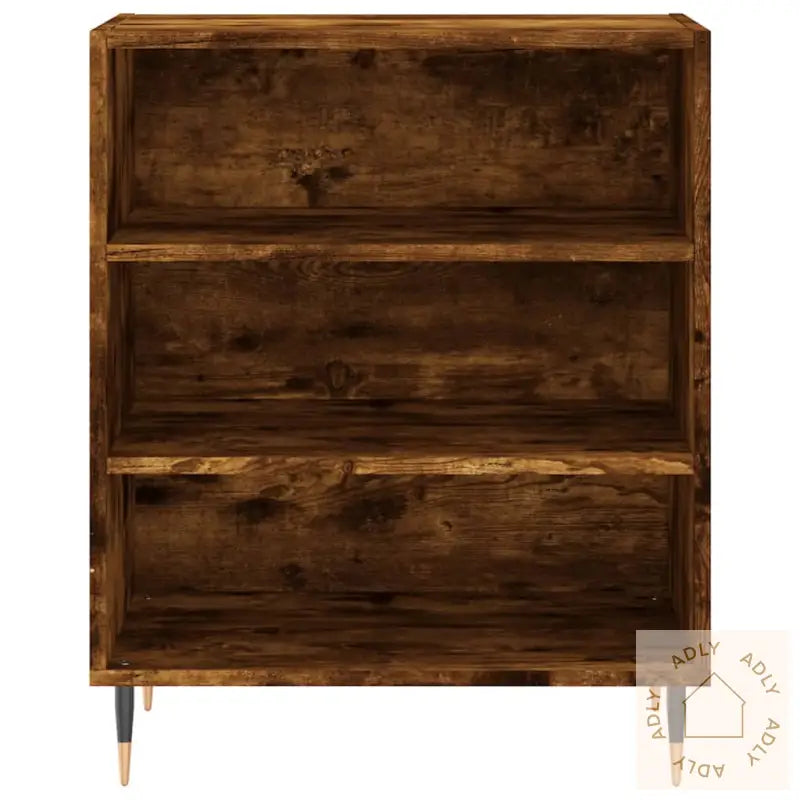 Skjenk Røkt Eik 57X35X70 Cm Konstruert Tre