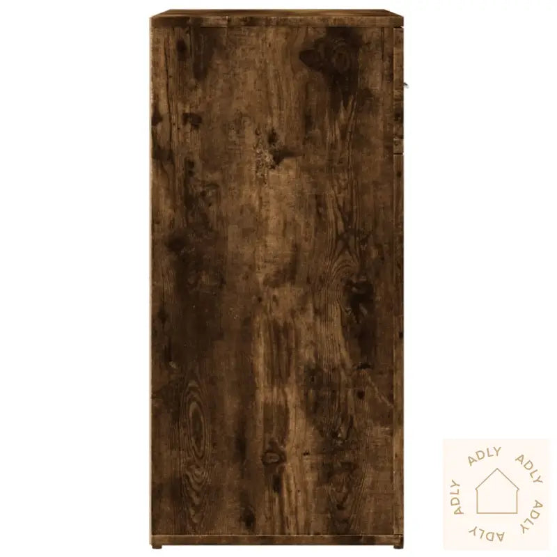 Skjenk Røkt Eik 79X38X80 Cm Konstruert Tre