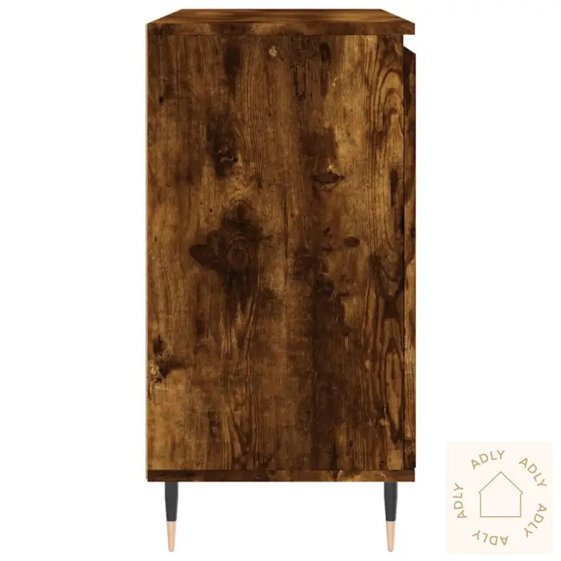 Skjenk Røkt Eik 104X35X70 Cm Konstruert Tre