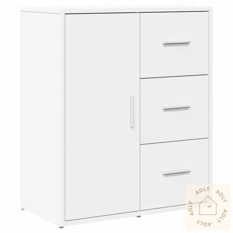 Skjenk Hvit 60X31X70 Cm Konstruert Tre