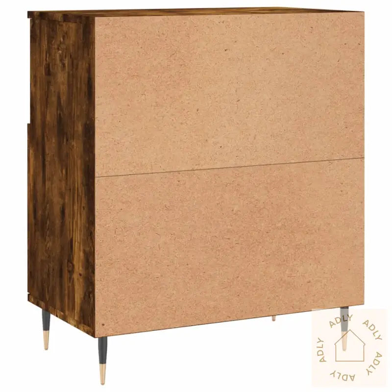 Skjenk Røkt Eik 60X35X70 Cm Konstruert Tre