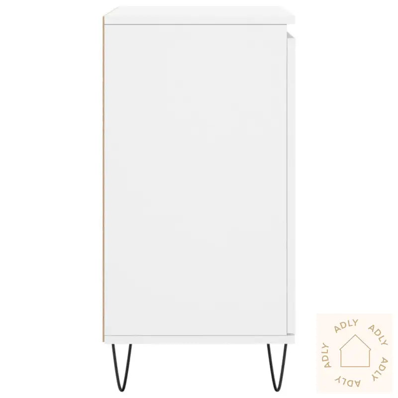 Skjenk Hvit 60X35X70 Cm Konstruert Tre
